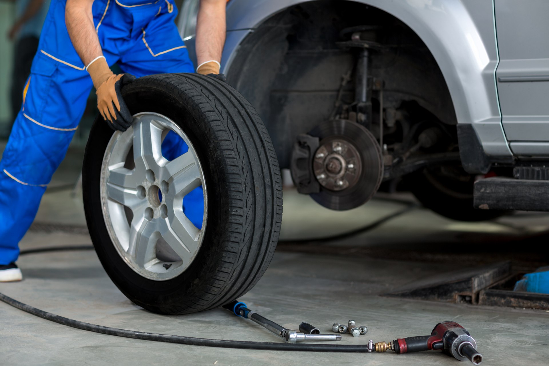 Remplacement pneus auto de Périgueux